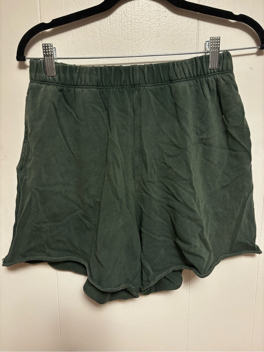 aerie Olive Green Athletic Lounge Shorts